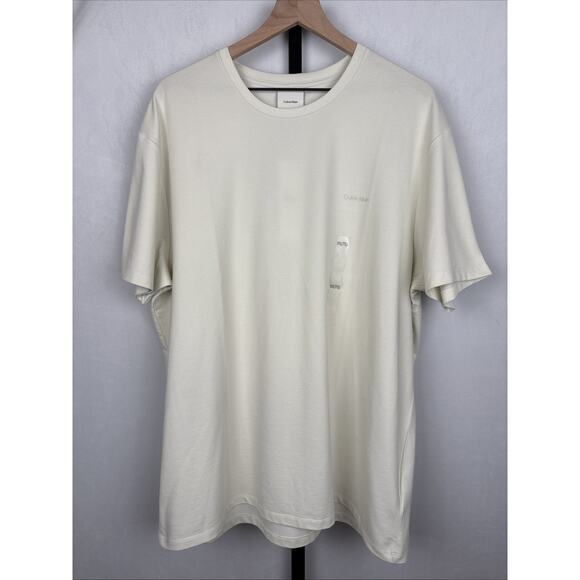 NEW Calvin Klein Tech Pique T-Shirt Men's XXL Quick Dry Stretch Cotton Logo - Picture 1 of 11